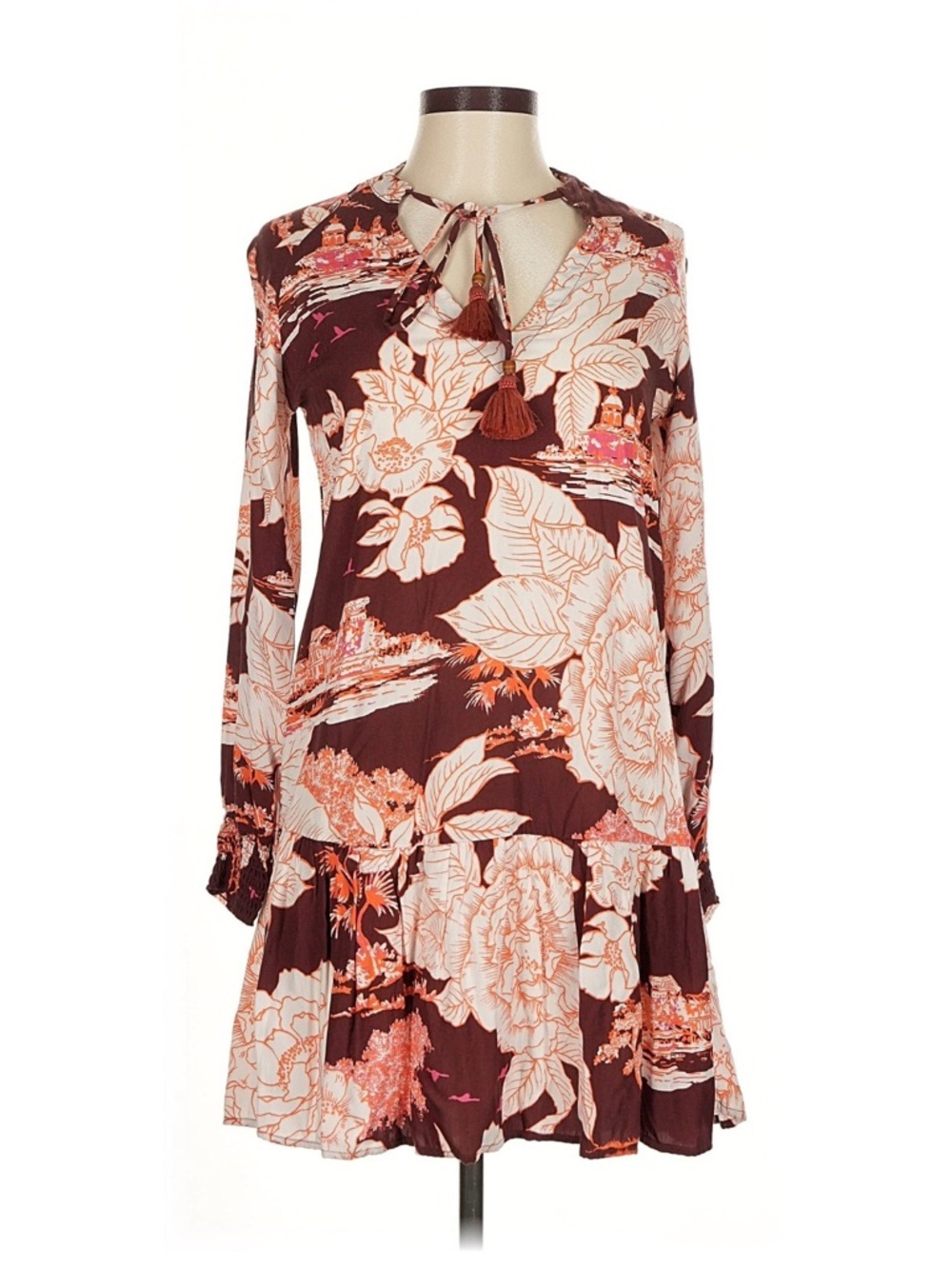 Maaji Floral Dress/ Cover Up- Size M